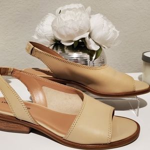 Lucky Brand Safello Leather d'Orsay Sandals